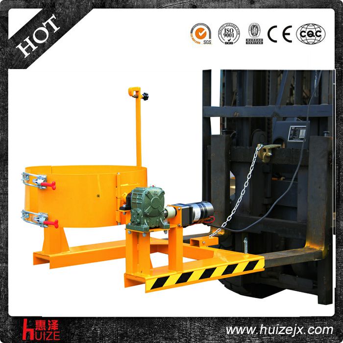叉車專用倒桶機(jī)具（塑鐵桶，電翻轉(zhuǎn)）