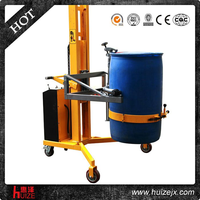 半電動油桶車（直角腿，夾鐵桶翻轉(zhuǎn)）